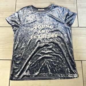 Velvet t-shirt